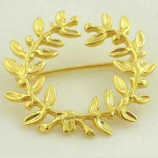 Ancient gold kotinos brooches, Greek gold brooches, Greek jewelry, Jewelry from Greece, Greek jewelry shop, 14K gold