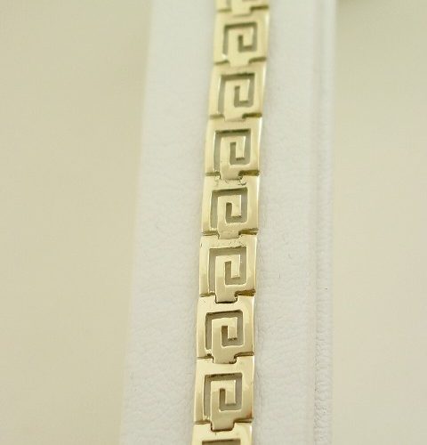 Greek Key bracelet-Meander bracelet-Greek Jewelry-Greek key gold bracelets