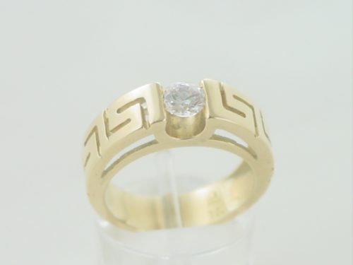 Greek Key ring-Meander rings-Greek Jewelry