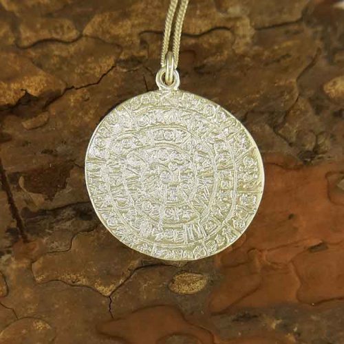 ancient greek silver coin pendants, phaistos disc coin pendant, Ancient Greek silver coin, ancient greek jewelry